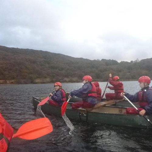 Blue Group - Tuesday - Boulders & Canoes